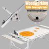 Miter Gauge Table Saw With Track Stop Backer Woodworking Push Handle Woodworking Table Saw Adjustable Practical