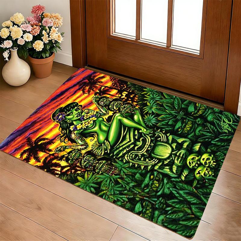 Tiki Goddess Living Room Nonslip Area Rug Soft Carpet For Bedroom Game Playroom Sofa Office Home Decor Doormat Christmas Gift C9301792