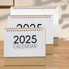 2025 Настольный календарь Маленький настольный календарь с двойной спиралью, ежемесячный календарь, ежедневник, событие