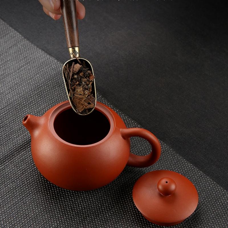 1 шт. Чайная ложка из черного дерева, чайная ложка из цельного дерева, ретро-креативная чайная лопатка, чайная церемония KongFu, аксессуары для подарка