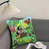 TThe LittleE Mole Cartoon Cushion Cover Pillowcase Ultra Soft Skin Friendly Fabric Cloud Like Comfort Concealed Zipper
