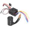 3650 Waterproof 4300KV Brushless Motor 60A Brushless ESC Accessory Set for 1/10 RC Car