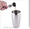 Free Shipping 15ml 30ml Stainless Steel Cocktail Drink Mixer Measuring Cup Jigger With Handle Measurer Bar Tools Accessories