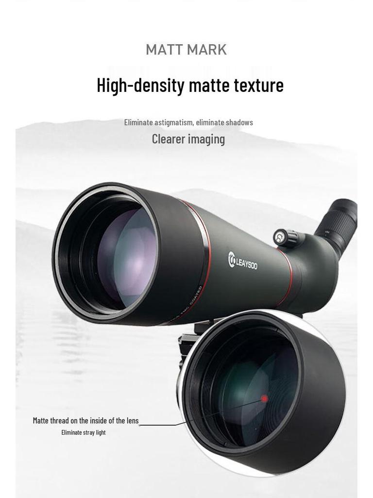 Thunder Dragon 25-75X100 HD Large Aperture High Magnification Outdoor Target Shooting & Bird Watching Scope