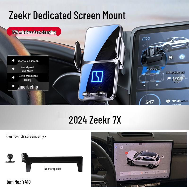 Автомобильный держатель для мобильного телефона Zeekr: Модели 001, 007, 7X, 009, MIX - Geek X ZEEKR