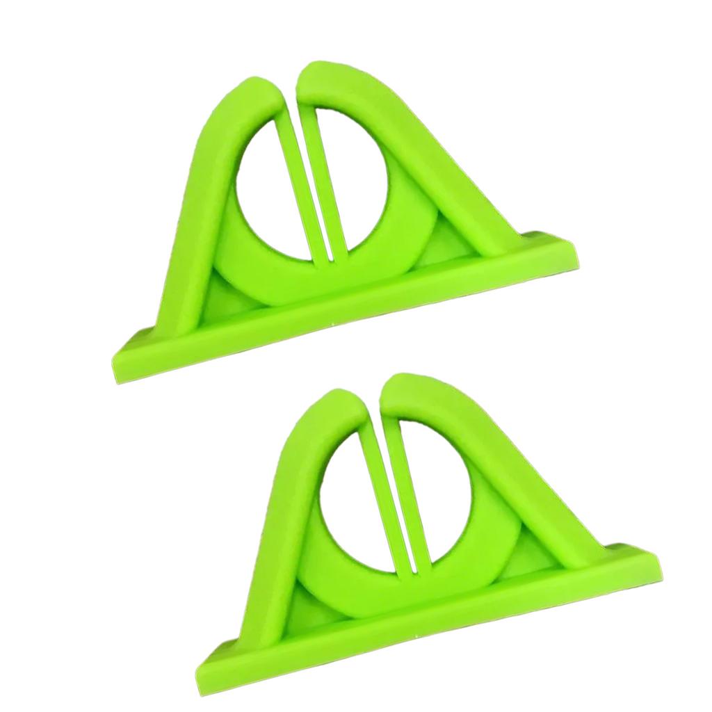 2Pcs Fishing Rod Display Clamp Fishing Rod Fixing Bracket Wall Mount Fishing Rod Fixing Clip Fishing Rod Storage Clip