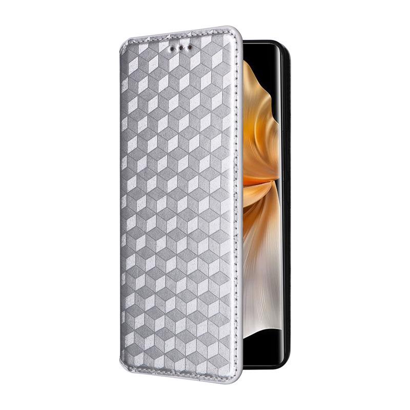 Кожаный чехол Vivo S18 Pro 5G с держателем для карт и подставкой