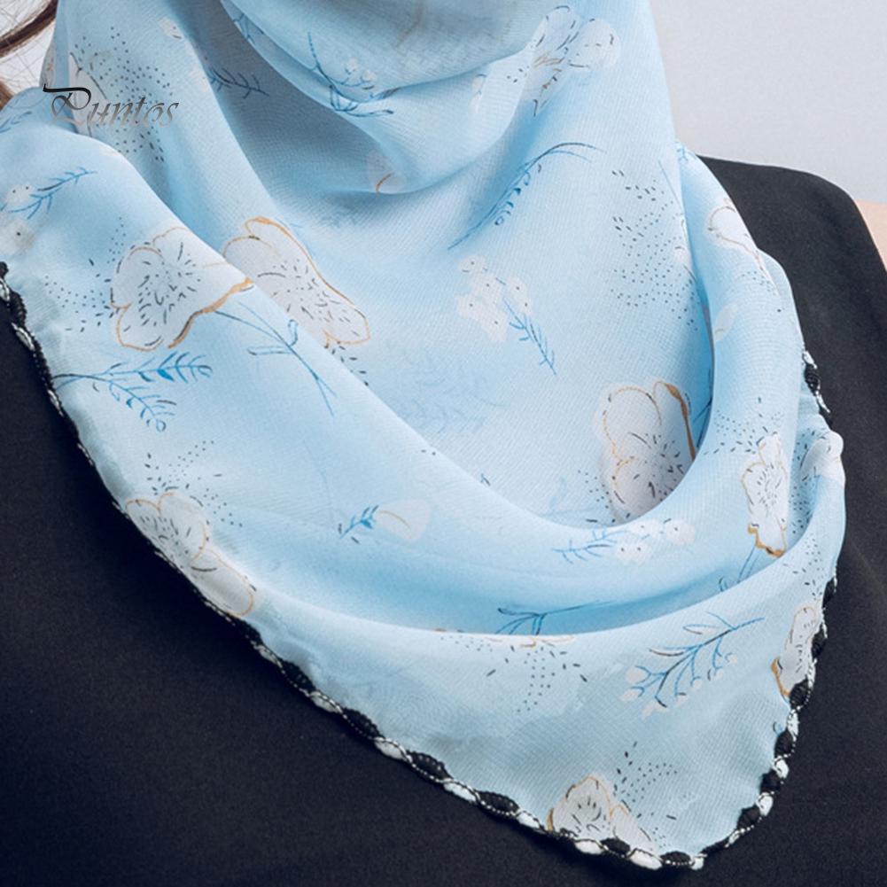 Дышащий 5 шт. женский цветочный принт солнцезащитный шарф-шапка для лица маска