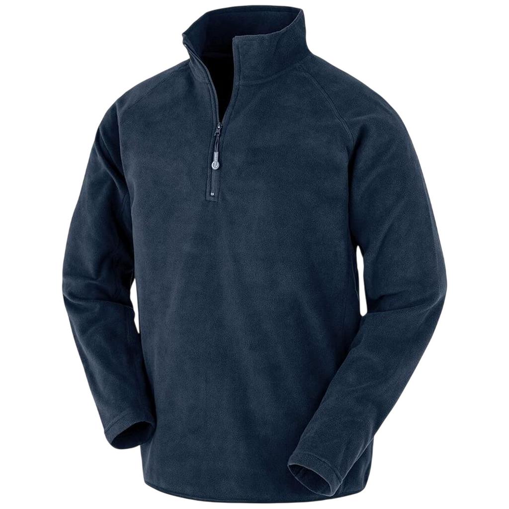 Result Genuine Recycled Mens Microfleece Recycled Fleece Top