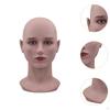 Лысый манекен голова учебный гладкая поверхность легкий устойчивый парик дисплей держатель шиньоны