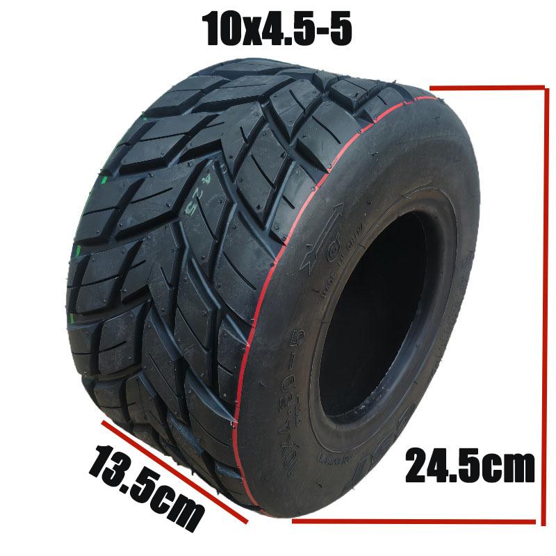 Шины для картинга 10x4.50-5 11x7.10-5 Передние и задние гоночные шины, Всепогодные дождевые слики для соревновательного картинга, Противоскользящий захват