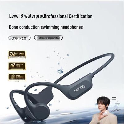 Наушники для плавания с костной проводимостью Saina B60S Pro