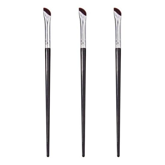 Набор кистей для бровей с двойной головкой, 3 шт., спиральная коническая кисть для макияжа глаз, пластиковая ручка, кисть для ресниц, профессиональная расческа для ресниц, инструмент для бровей