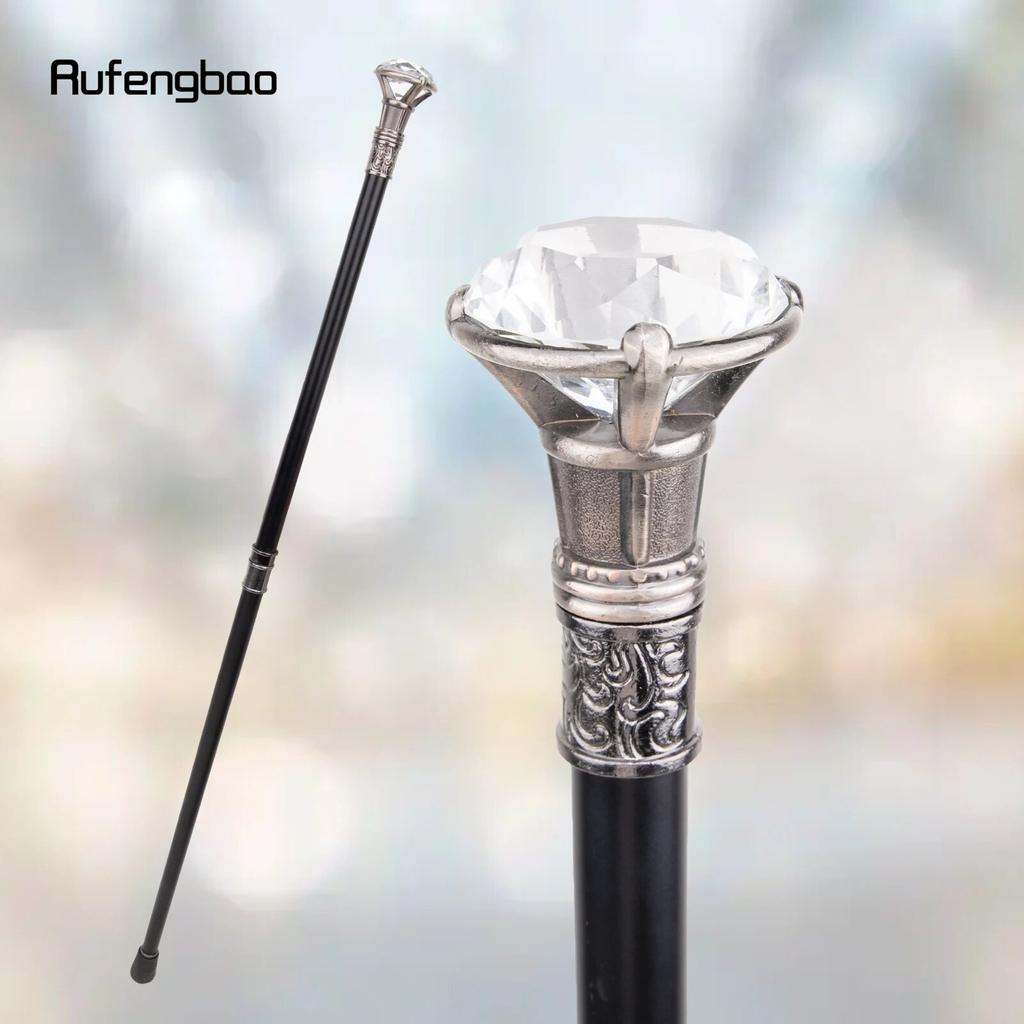 Трость ромбовидного типа, модная декоративная трость, элегантная трость для косплея, ручка Crosier 93 см