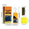 Несмываемое средство для мытья автомобиля Мягкое чистящее средство для потолка салона автомобиля Шампунь для мытья автомобиля Многоцелевое средство для мытья автомобиля без воды Салон автомобиля