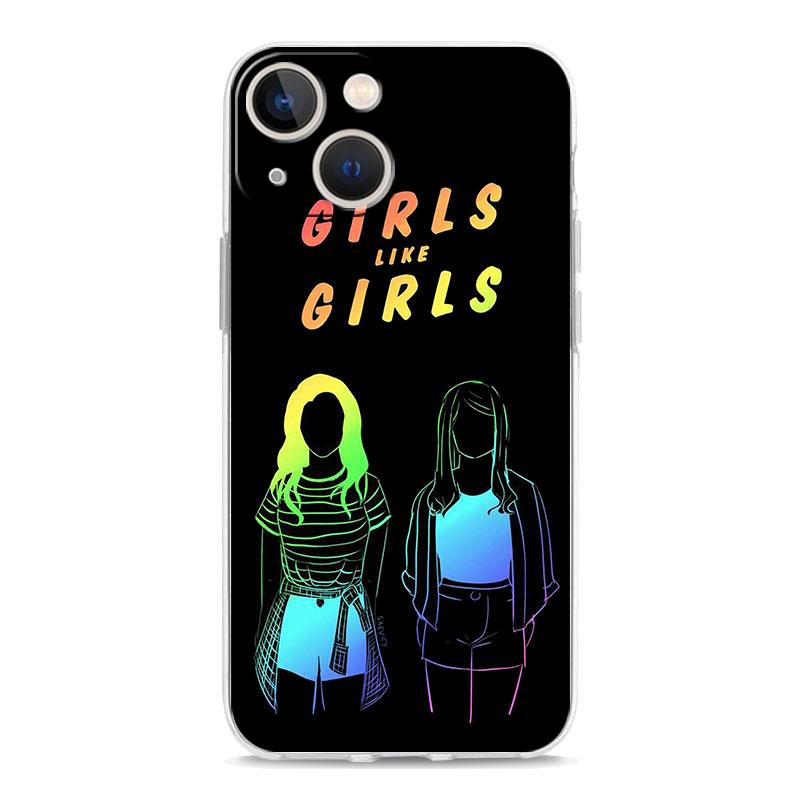 Прозрачный мягкий чехол для телефона Gay LGBT Rainbow Pride для iPhone 14 13 12 11 Pro Max XS X XR SE 7 8 Plus, противоударный прозрачный чехол из ТПУ