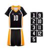 Haikyuu Karasuno Team Cosplay Uniform - Hinata Shoyo & Kageyama Tobio Short-Sleeve Edition