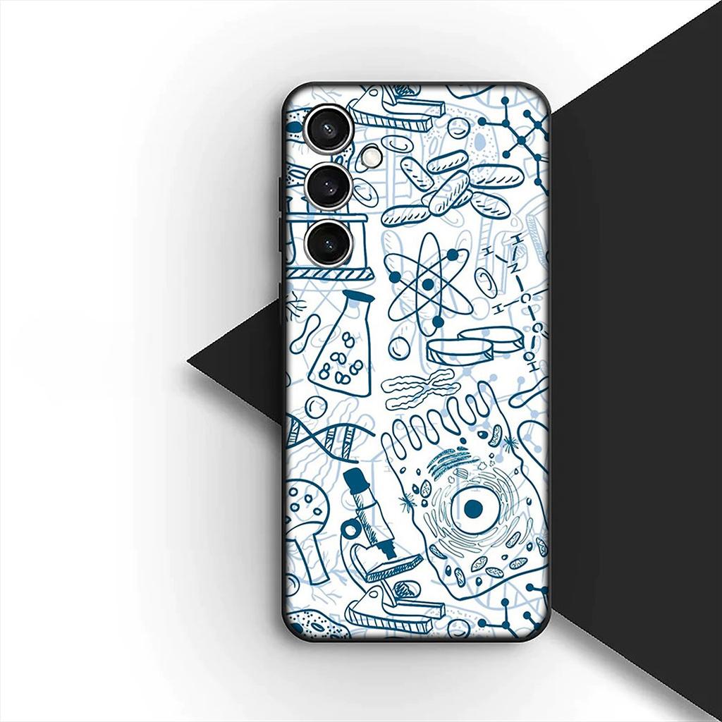 Химико-математическое уравнение Формула Чехол для телефона для Samsung Galaxy S20 S22 S21 FE Ultra Plus A07 A17 A15 A16 A25 A57 A37