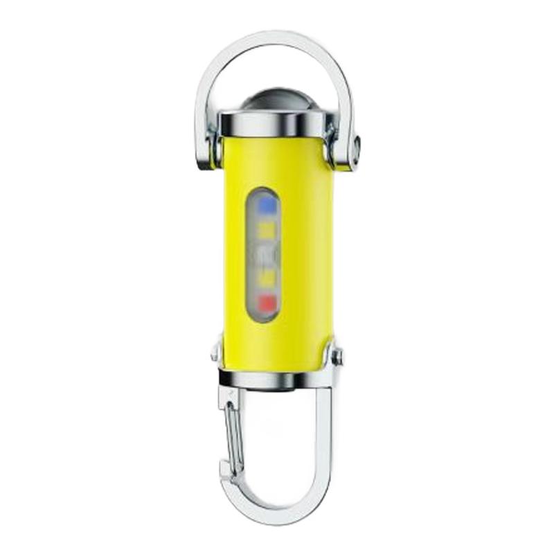 3-в-1 SOS Аварийный Фонарик Водонепроницаемый Брелок-Фонарик 7-уровневый USB LED COB Многофункциональный Аварийный Зарядный Фонарь