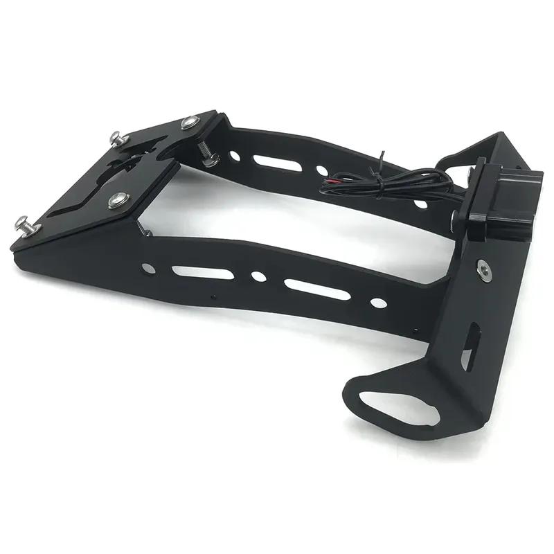 Motorcycle With LED Light License Plate Holder Tail Tidy For Yamaha XSR 900 XSR900 Accessories