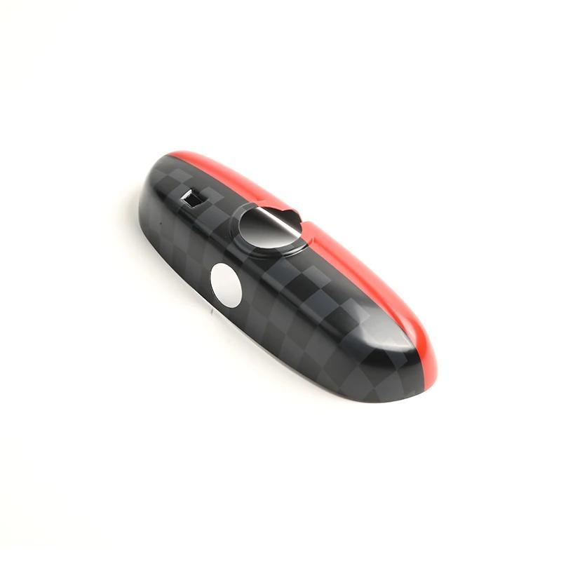 The Black For MINI Cooper F54 F56 F55 F57 F60 Car Rear View Mirror Cover Housing Hatchback PC plastic Fashion Auto Styling