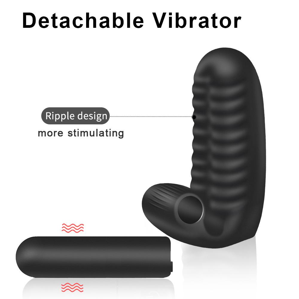 Silicone Female Bullet Vibrator Mini 10-Speed Massage Mode G-Spot Stimulator Finger Mini Vibrator