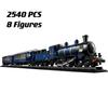 21344 Ideas Orient Express Train Building Blocks Set 140th Anniversary Luxury Train Bricks DIY Toys for Children Gifts