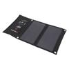 15W Monocrystalline Solar Panel Charger Dual USB Foldable Solar Charging Pack Outdoor Phone Power