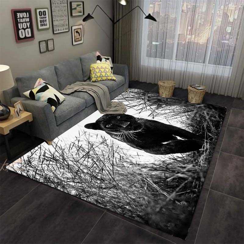 Animal Lion Tiger Doormat Bedroom Home Decor Tribal Rug Panther Rug Living Room Large Area Rug