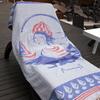 Anemoss Turkish Beach Towel 39 x 70 100% Cotton Extra Large Turkish Peshtemal