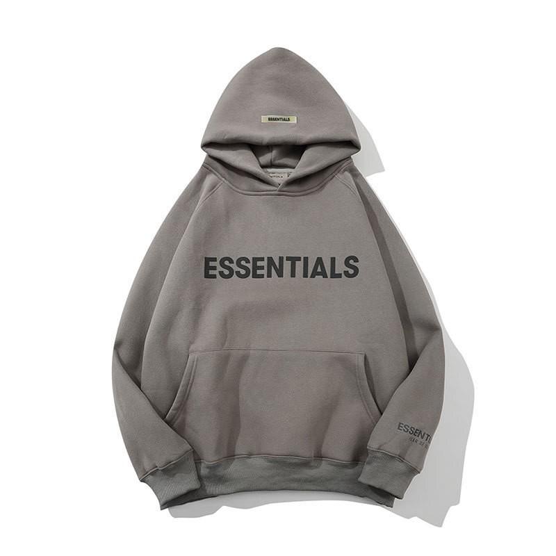 Mens Oversized Hoodie With Front Letter Print Cotton Blend Fall Streetwear Sweatshirt