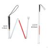 Blind Cane Walker Folding Elderly Lightweighted Aluminum Alloy Trekking Pole 4 Section 112cm