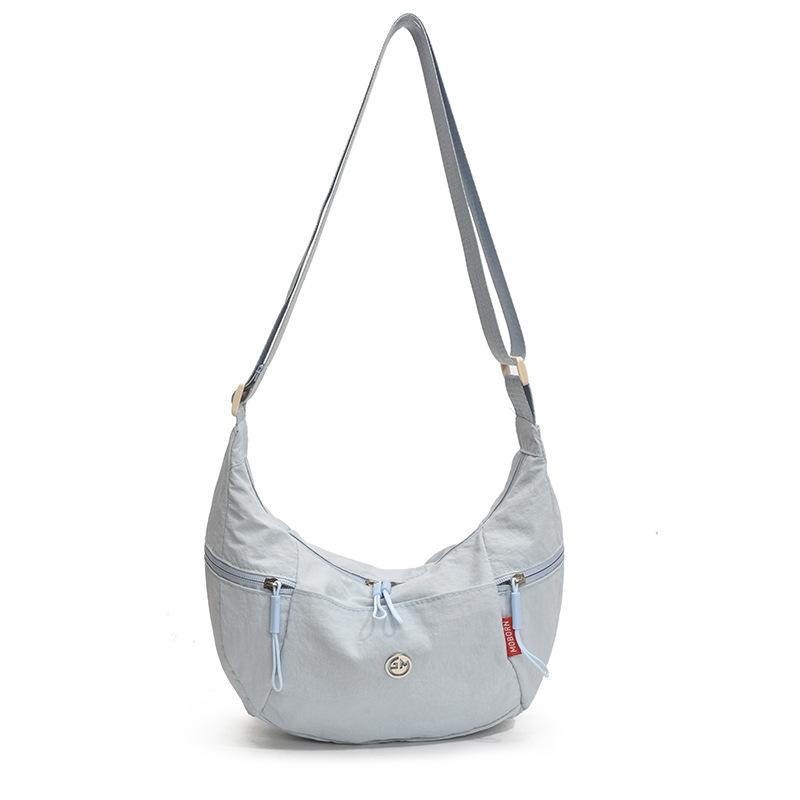 Летняя холщовая сумка большой вместимости женская новая сумка-пельмень повседневная и легкая на плечо сумка-мессенджер