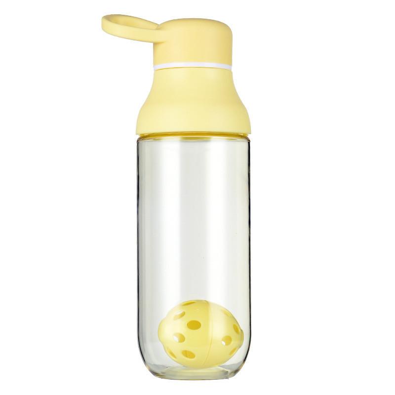 Elegant 600ml Summer Water Bottle For Women With Tea Infuser And Custom Logo