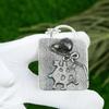 Friendship Day Deal 925 Sterling Silver Black Rutile Gemstone Pendant Jewelry