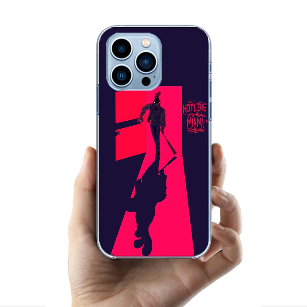 Game Hotline Miami Cases Phone Case For Iphone 17E 16E 17 Air 16 Pro Max 15 Pro 14 Plus 11 13 12 Mini Cover Cases Compatible wit