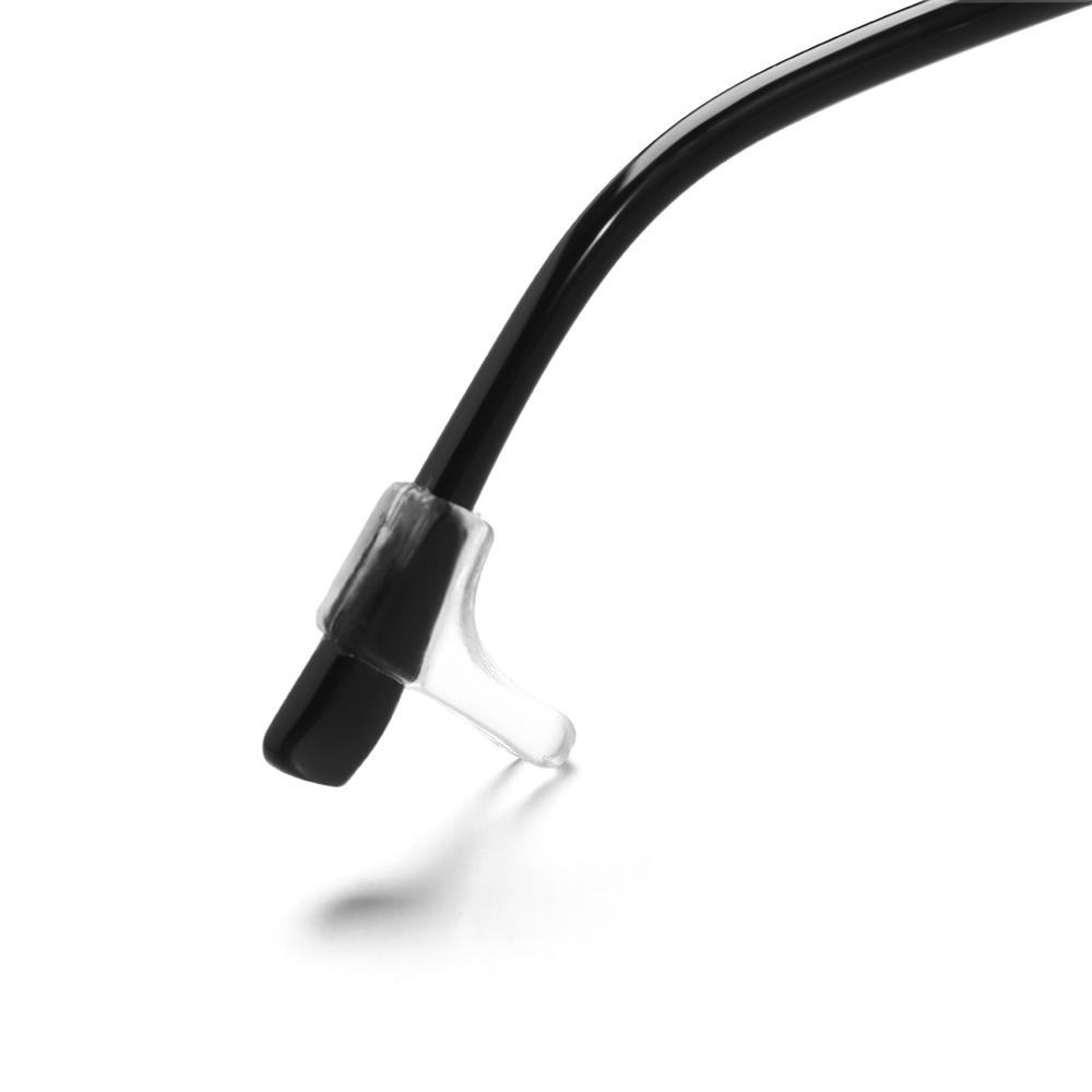 10 пар Держатель для очков с захватом, Аксессуары для очков, Нескользящие заушники, Прозрачный силикон