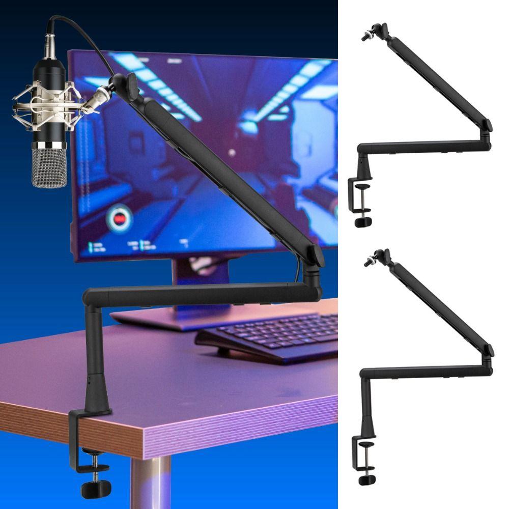 Aluminium Studio Low Profile Mic Arm Mic Low Level Cantilever Bracket Broadcasting Room