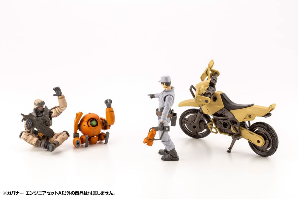 Hexa Gear Governor Engineer Set A Высота 74 мм Масштаб пластиковой модели Цвет литья HG104 приблизительно. 1/24