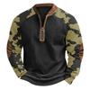 Men's Winter  Buckle Sweatshirt Men's Printed Men's Sweatshirt
