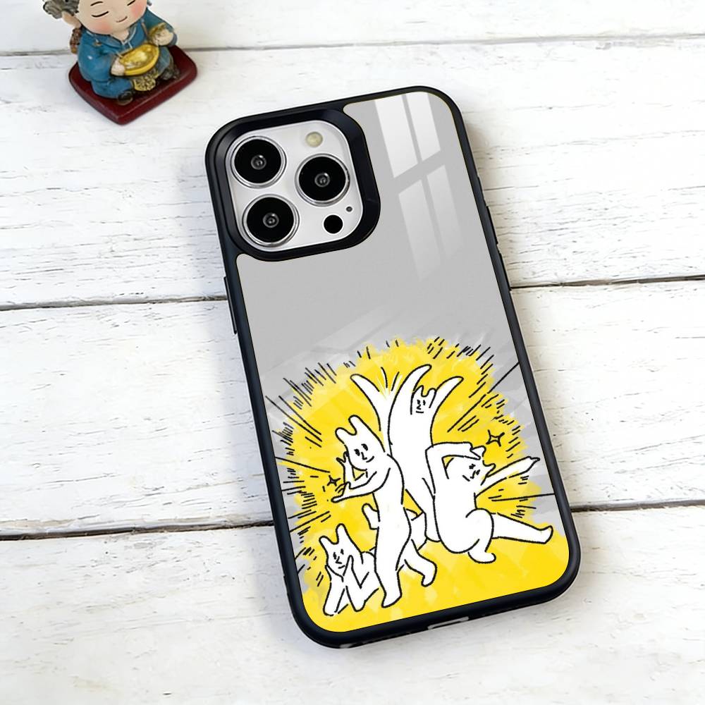 Happy Rabbits Party Phone Case For iPhone17,16,15,14,13,12,11 Plus,Pro Magnetic For Magsafe Wireless Charging