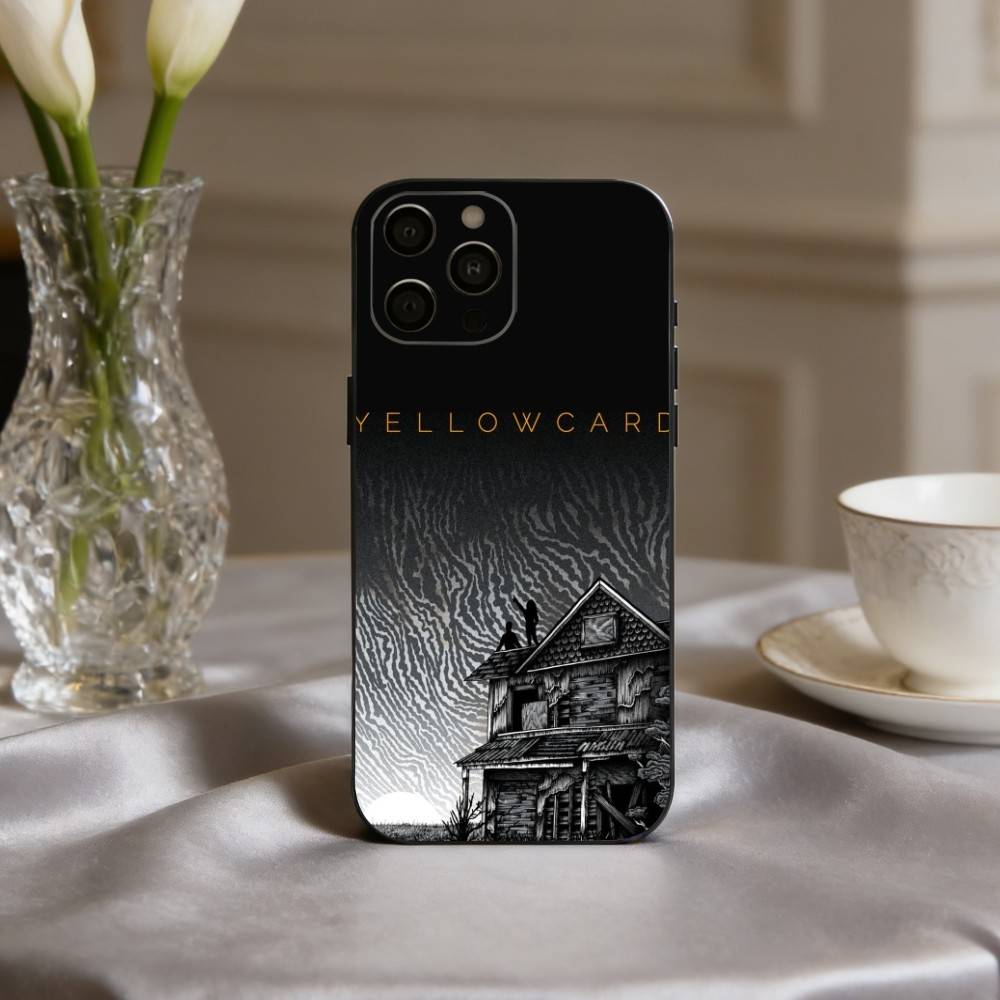 Rockin Y-Yellowcard Band Phone Case Silicone Soft For IPhone 17pro 16 15 14 13 12 11 X XR Plus Pro Max Plus