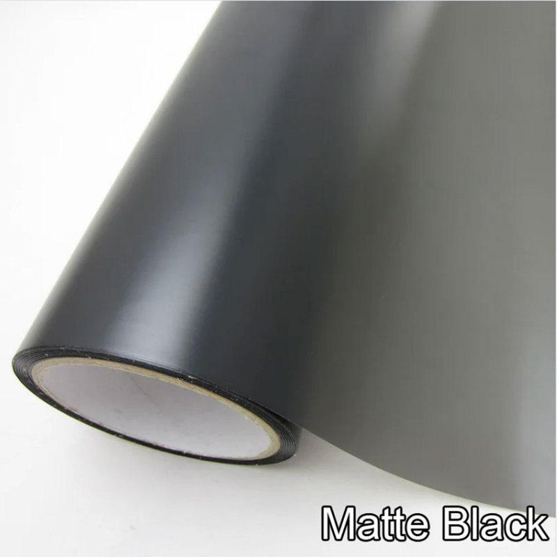 Car Film Sticker TPH Matte Black Waterproof Solvent-Resistant for Automobile Headlight Taillight Rear Lights Color Change Film