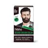 Краска для бороды Nisha для мужчин, упаковка 40 г | Коричнево-черный, Быстрое 10-минутное закрашивание седины, Без аммиака и парабенов
