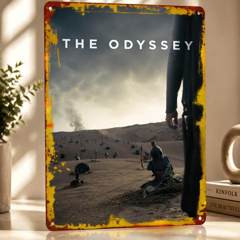 The Odyssey Movie Poster Retro D Printed Metal Signs Customized Wall Hanging Gift for Luxury Decoration Home Decor Ornaments