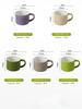Elegant Ceramic Coffee Cup Set Gift Box for Birthday Party Wedding Souvenir Present