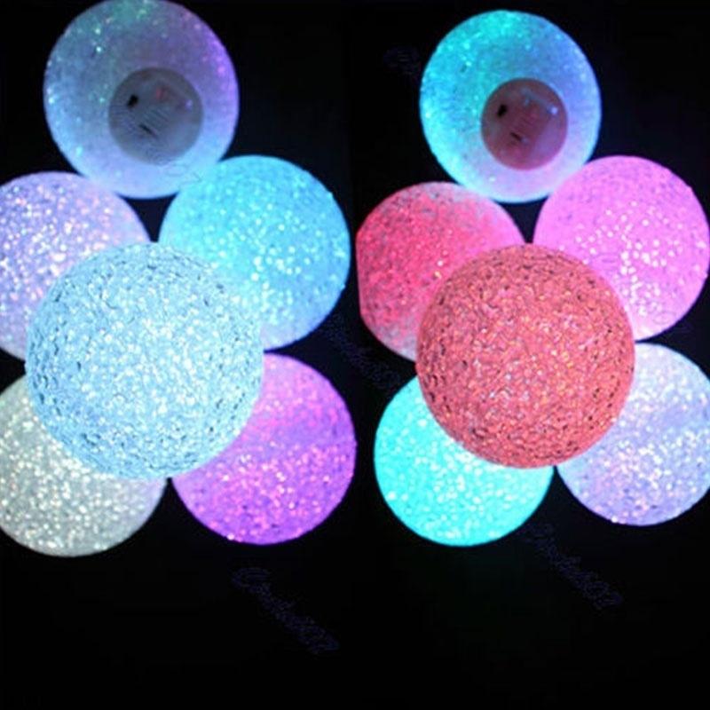 10 см цветной меняющий хрустальный шар светодиодный ночник декоративный свечной светильник ночник