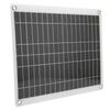25W Portable Flexible Polycrystalline Solar Panels Charging Board for Outdoor Travel Camping RV