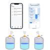ME201WZ Tuya Smartlife App Ультразвуковой датчик уровня воды Высокая точность Zigbee Удаленный датчик уровня жидкости
