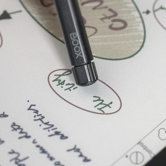 Stylet magnétique - BOOX - Pen2 Pro - 4096 niveaux de sensibilité - Gomme numérique - Design léger